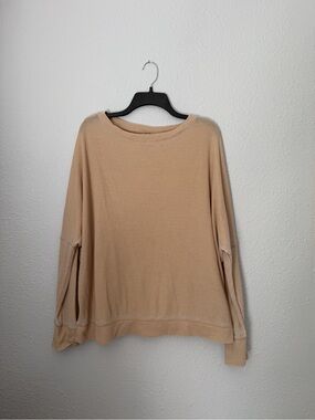 Mono B Waffle Knit Tunic Top